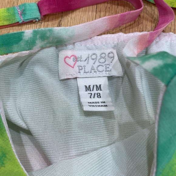 Childrens place rainbow style dress medium 7/8 kids girls - Picture 4 of 4